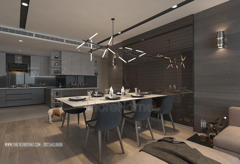 Ấn tượng 17 mẫu trang trí bàn ăn đem lại những bữa cơm ngon, ấm áp bên gia đình